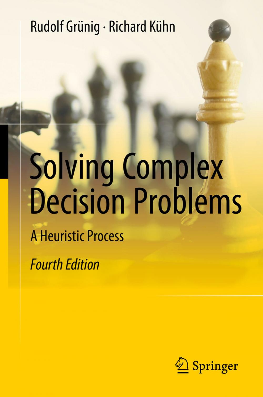 Big bigCover of Solving Complex Decision Problems