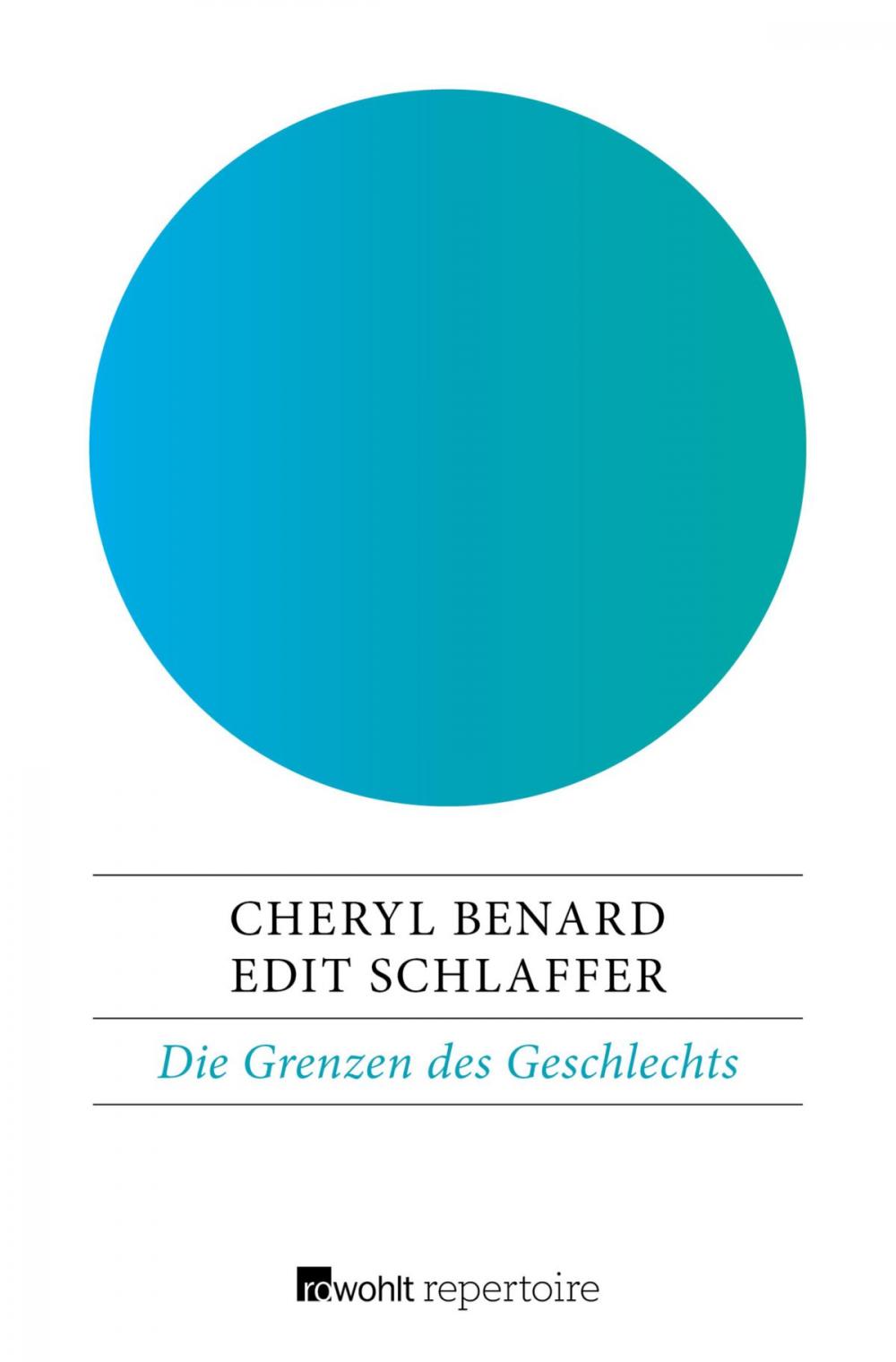 Big bigCover of Die Grenzen des Geschlechts