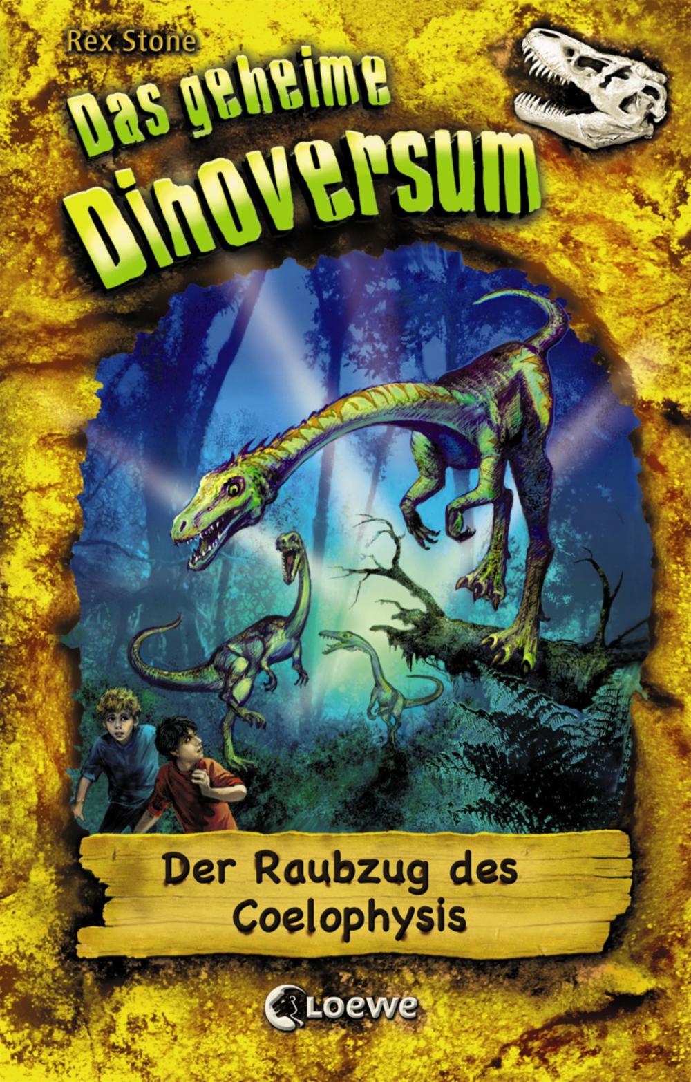 Big bigCover of Das geheime Dinoversum 16 - Der Raubzug des Coelophysis