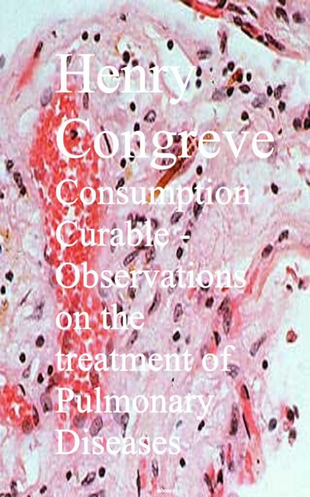 Big bigCover of Consumption Curable - Observations on the treatment of Pulmonary Diseases