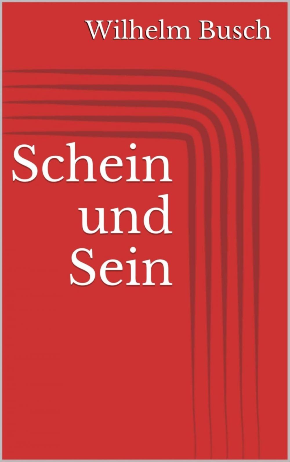 Big bigCover of Schein und Sein