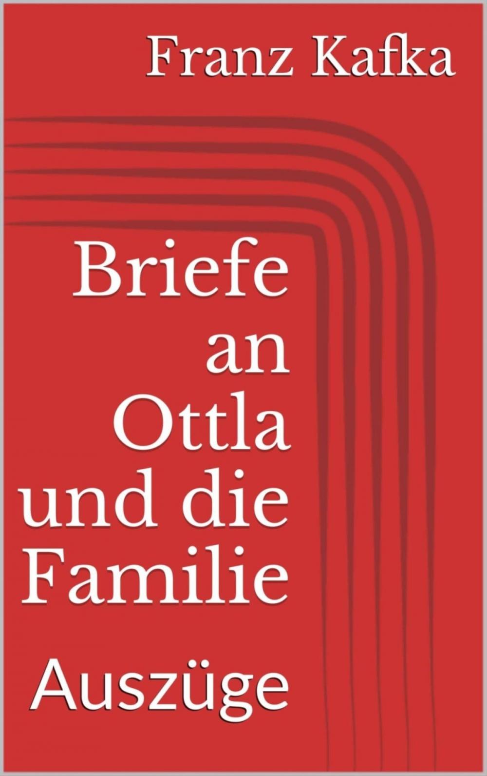 Big bigCover of Briefe an Ottla und die Familie. Auszüge