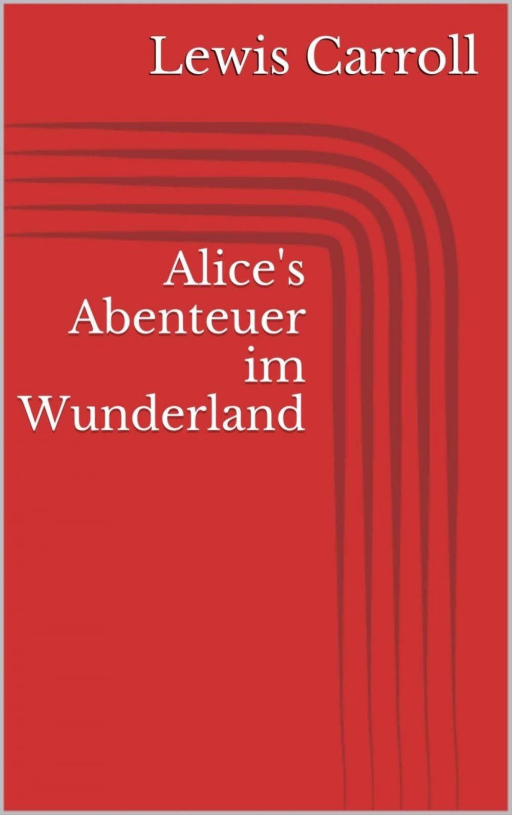 Big bigCover of Alice's Abenteuer im Wunderland