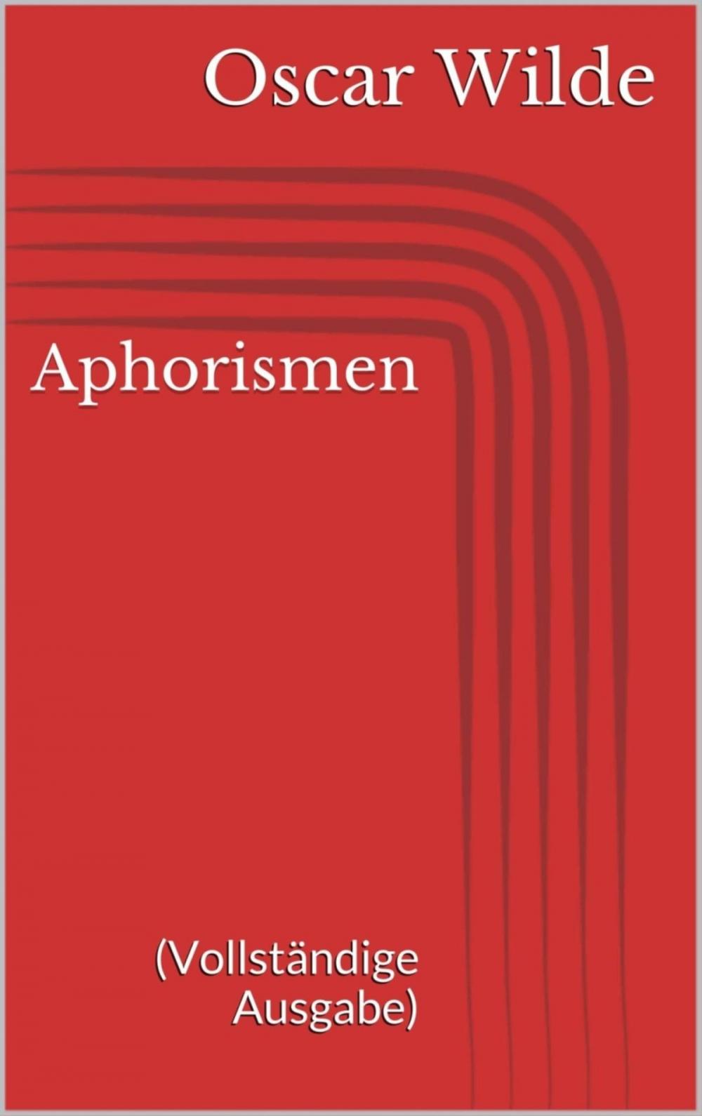 Big bigCover of Aphorismen (Vollständige Ausgabe)