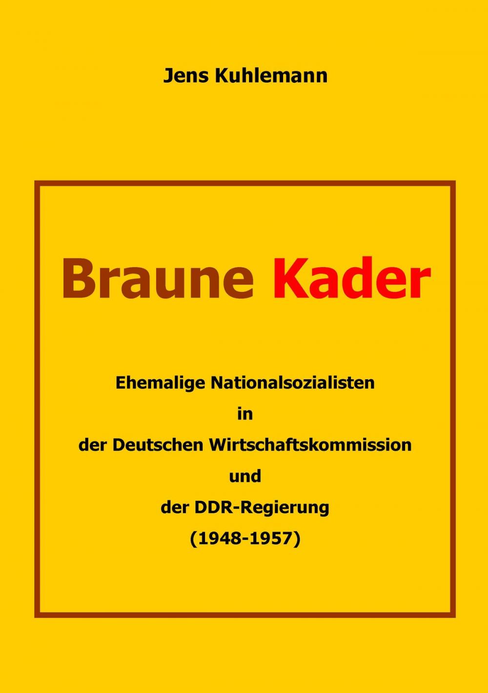 Big bigCover of Braune Kader