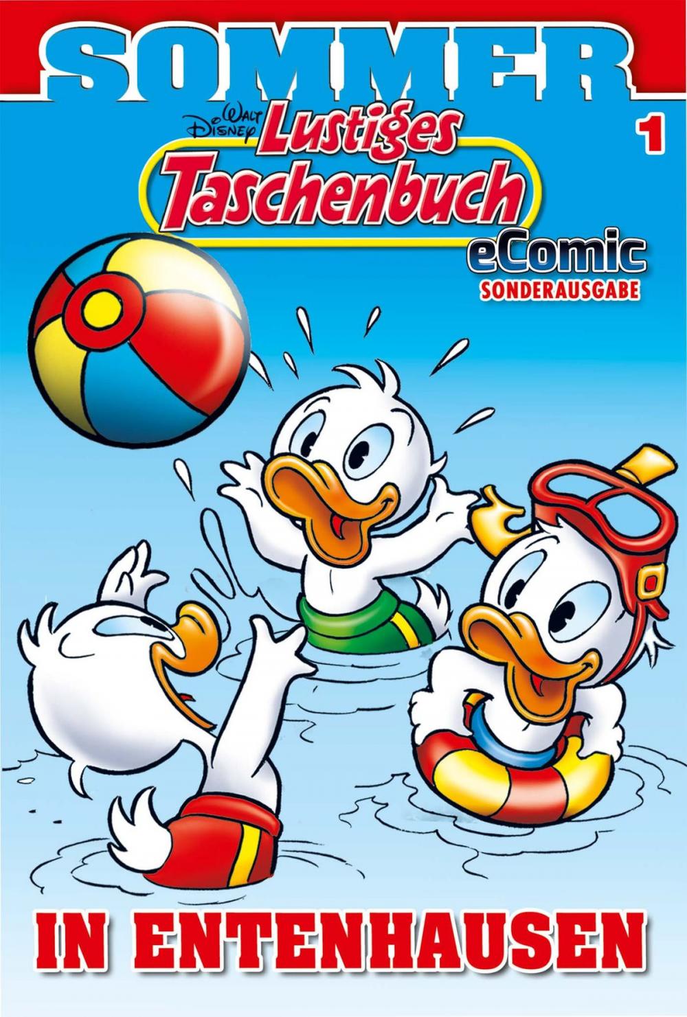 Big bigCover of Lustiges Taschenbuch Sommer eComic Sonderausgabe 01