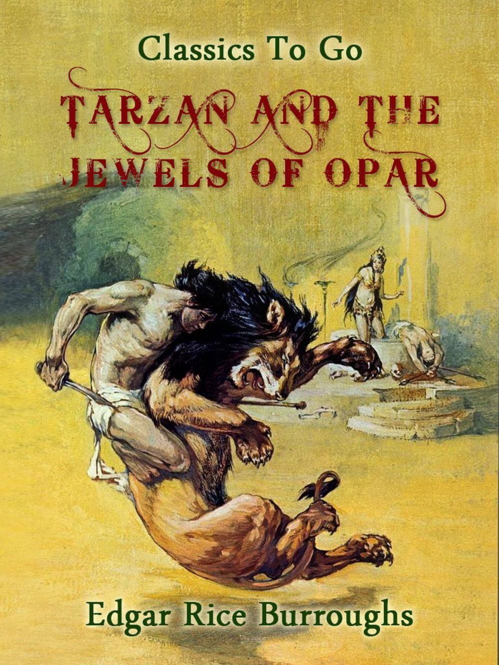 Big bigCover of Tarzan and the Jewels of Opar