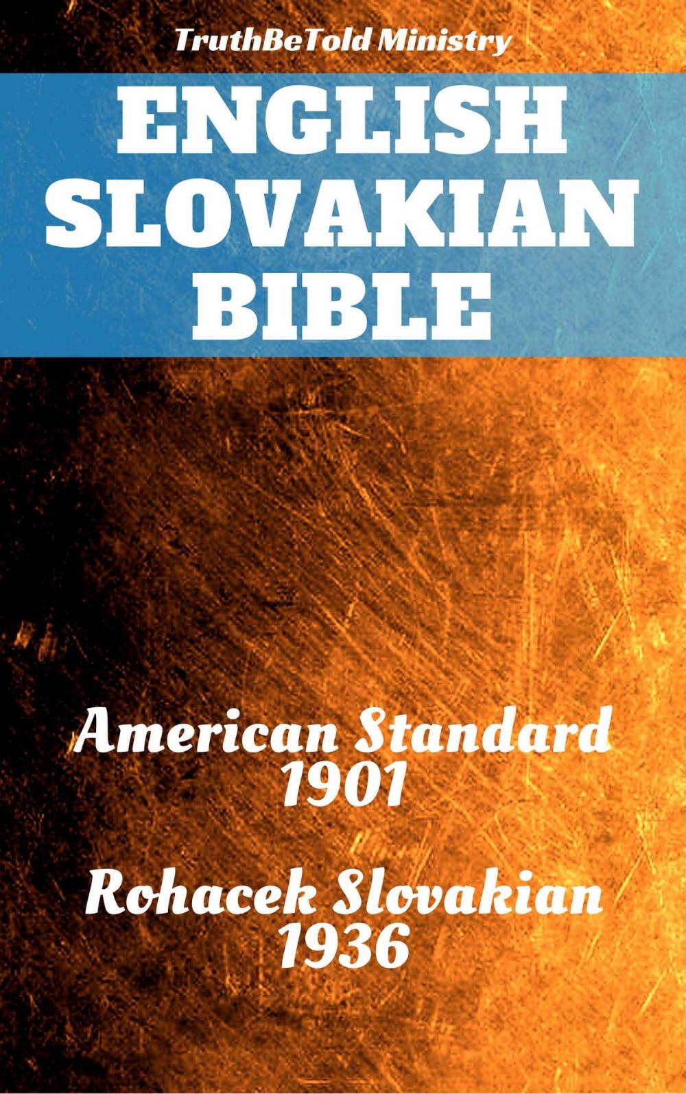 Big bigCover of English Slovakian Bible №7