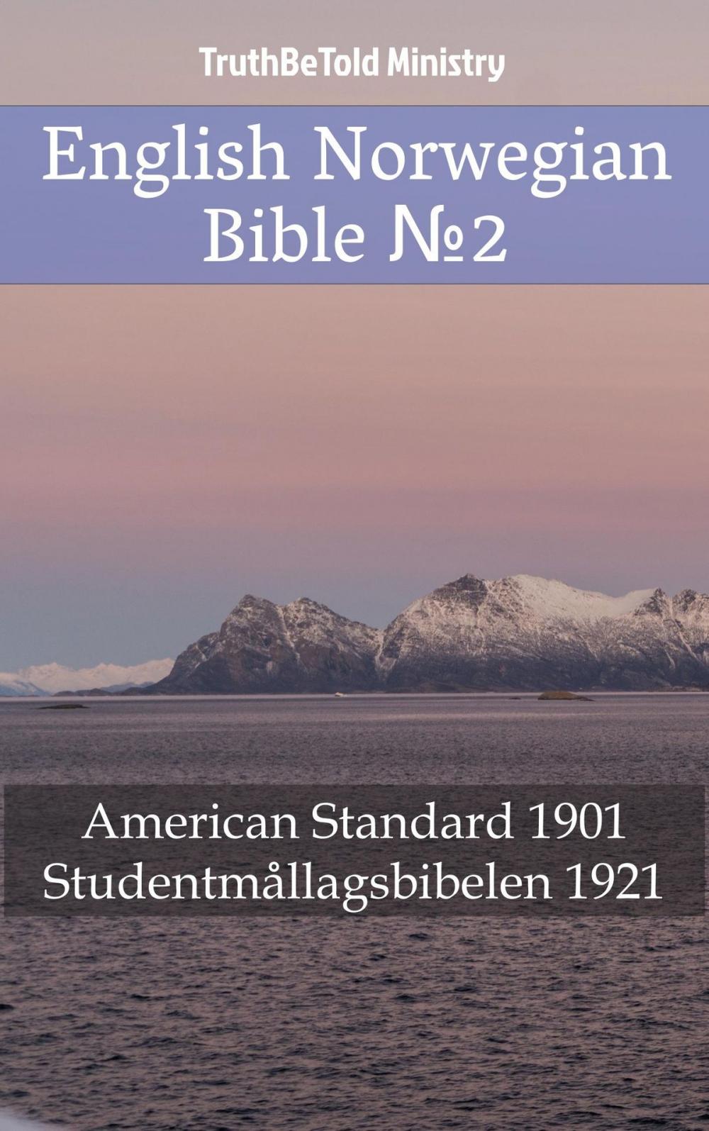 Big bigCover of English Norwegian Bible №2
