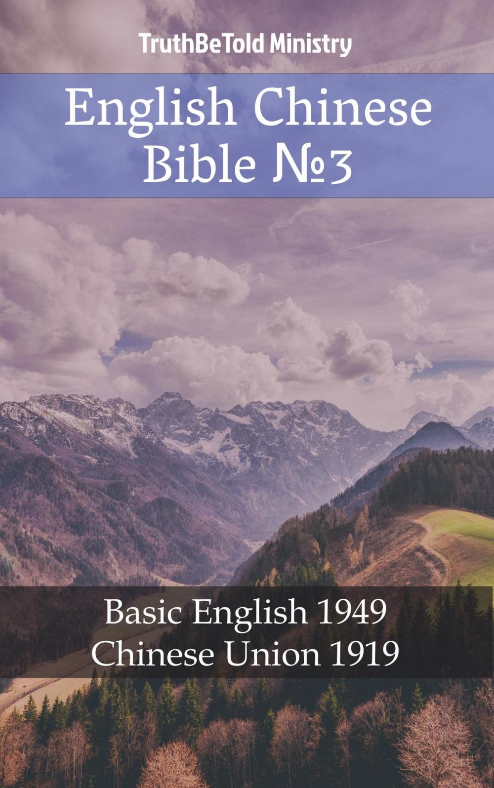 Big bigCover of English Chinese Bible №3