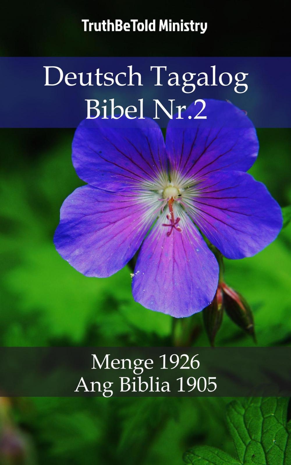 Big bigCover of Deutsch Tagalog Bibel Nr.2