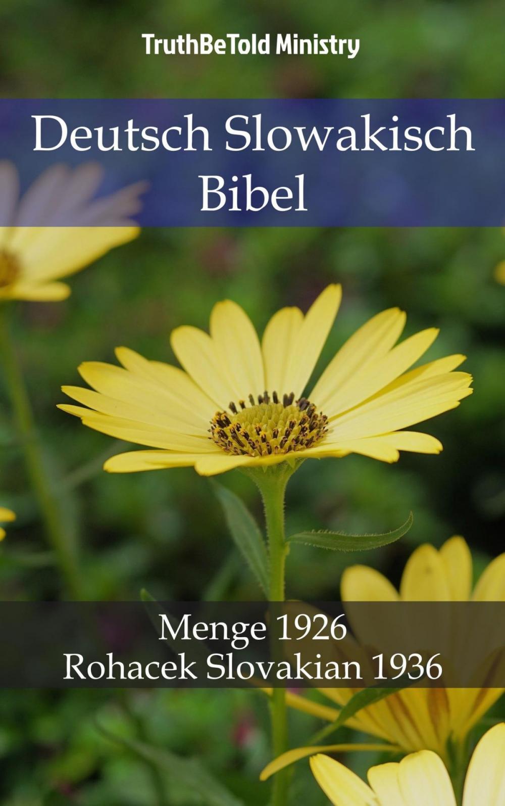 Big bigCover of Deutsch Slowakisch Bibel