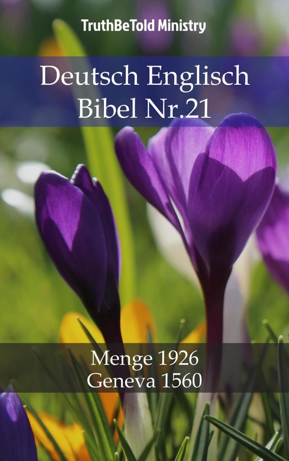 Big bigCover of Deutsch Englisch Bibel Nr.21