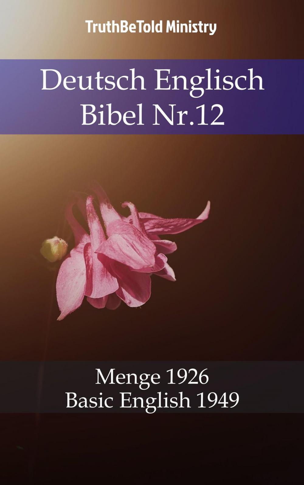 Big bigCover of Deutsch Englisch Bibel Nr.12