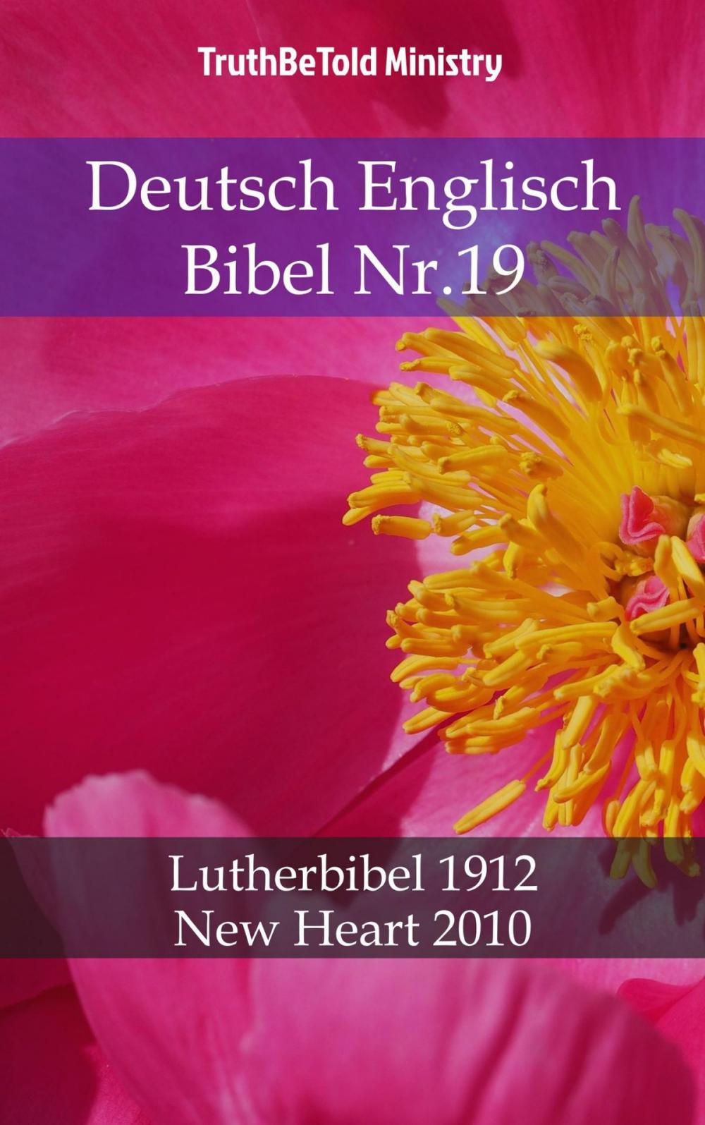 Big bigCover of Deutsch Englisch Bibel Nr.19