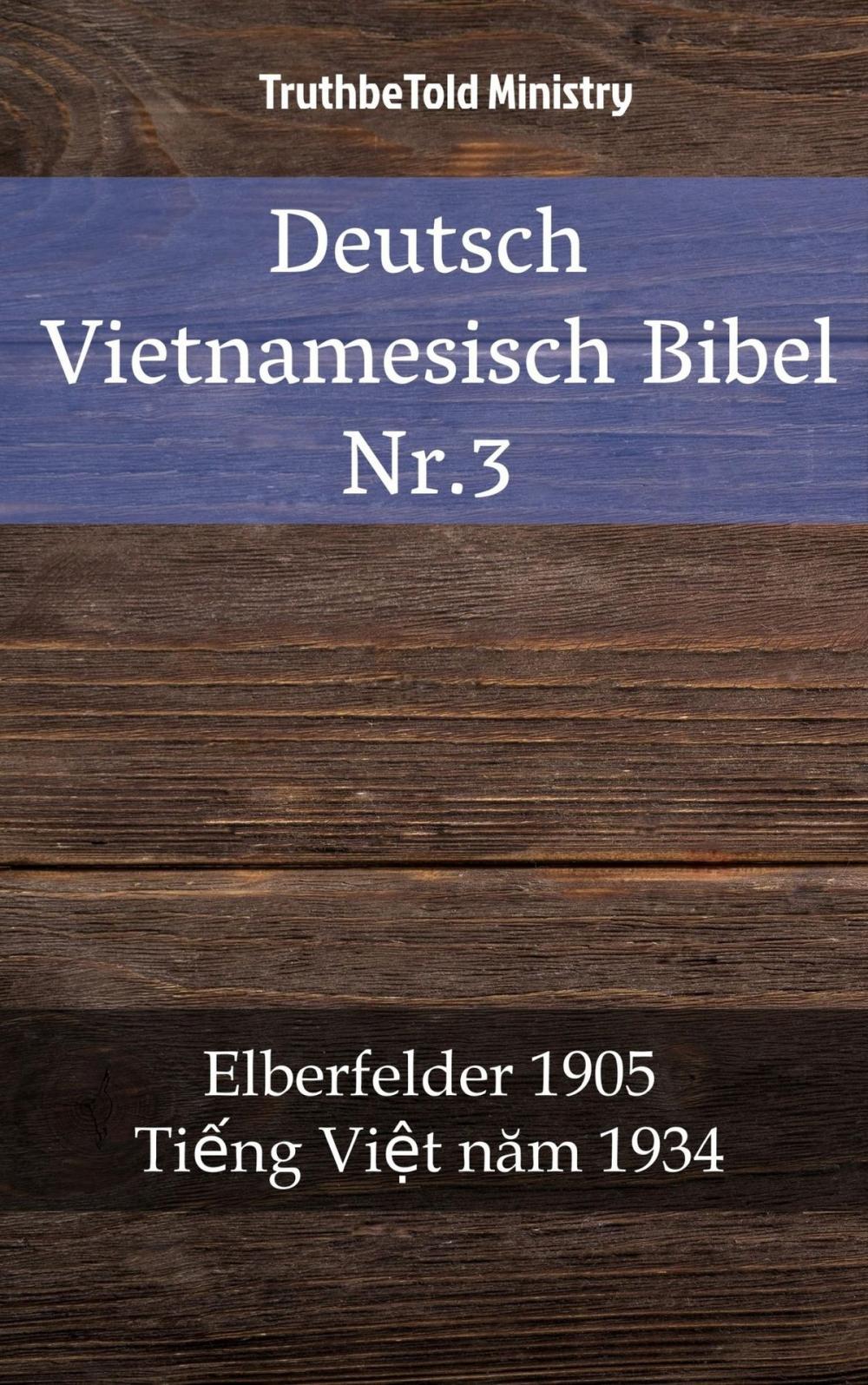 Big bigCover of Deutsch Vietnamesisch Bibel Nr.3