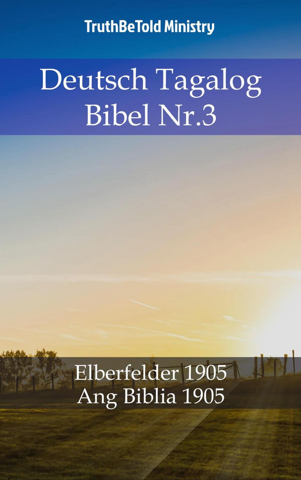 Big bigCover of Deutsch Tagalog Bibel Nr.3