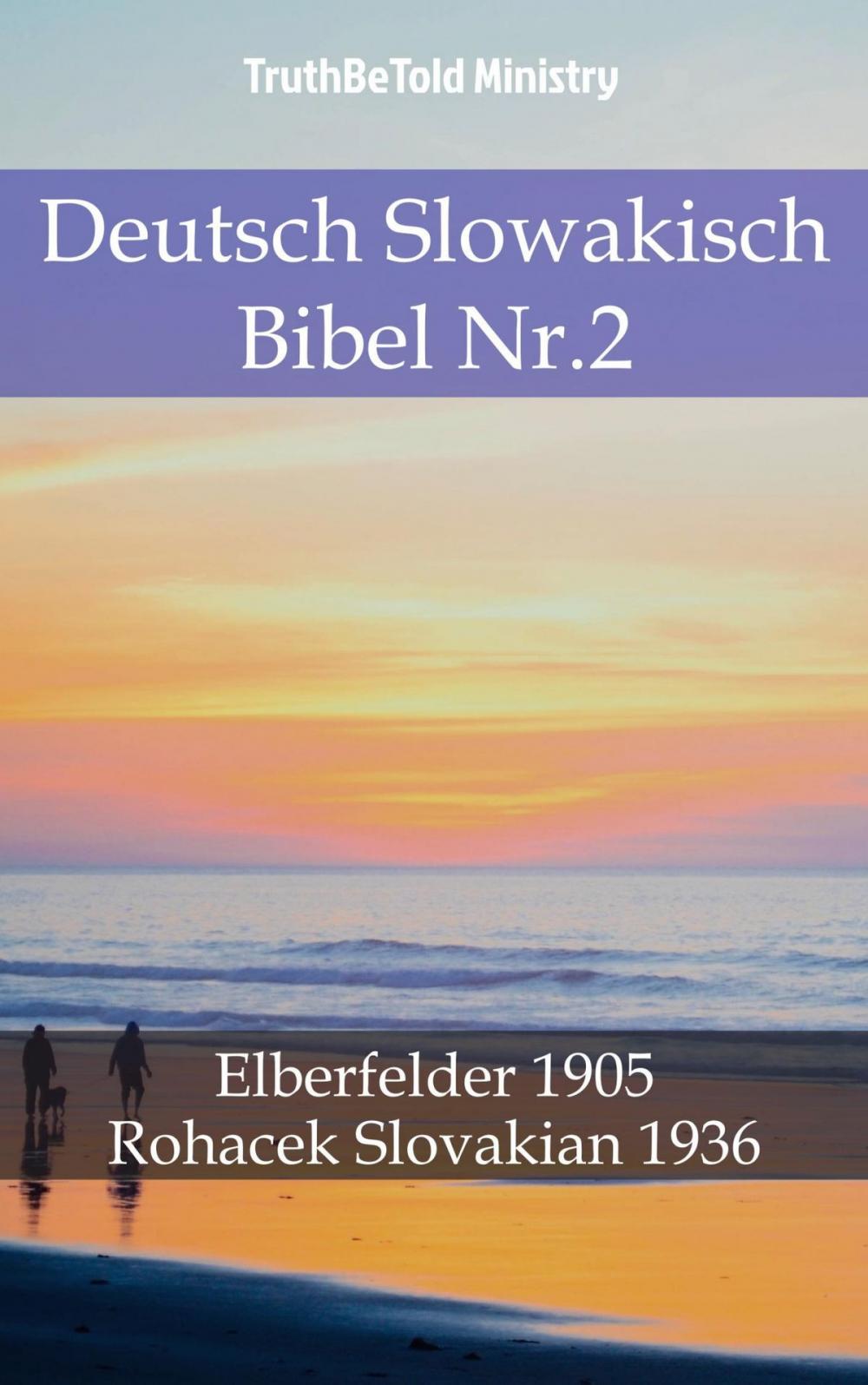 Big bigCover of Deutsch Slowakisch Bibel Nr.2