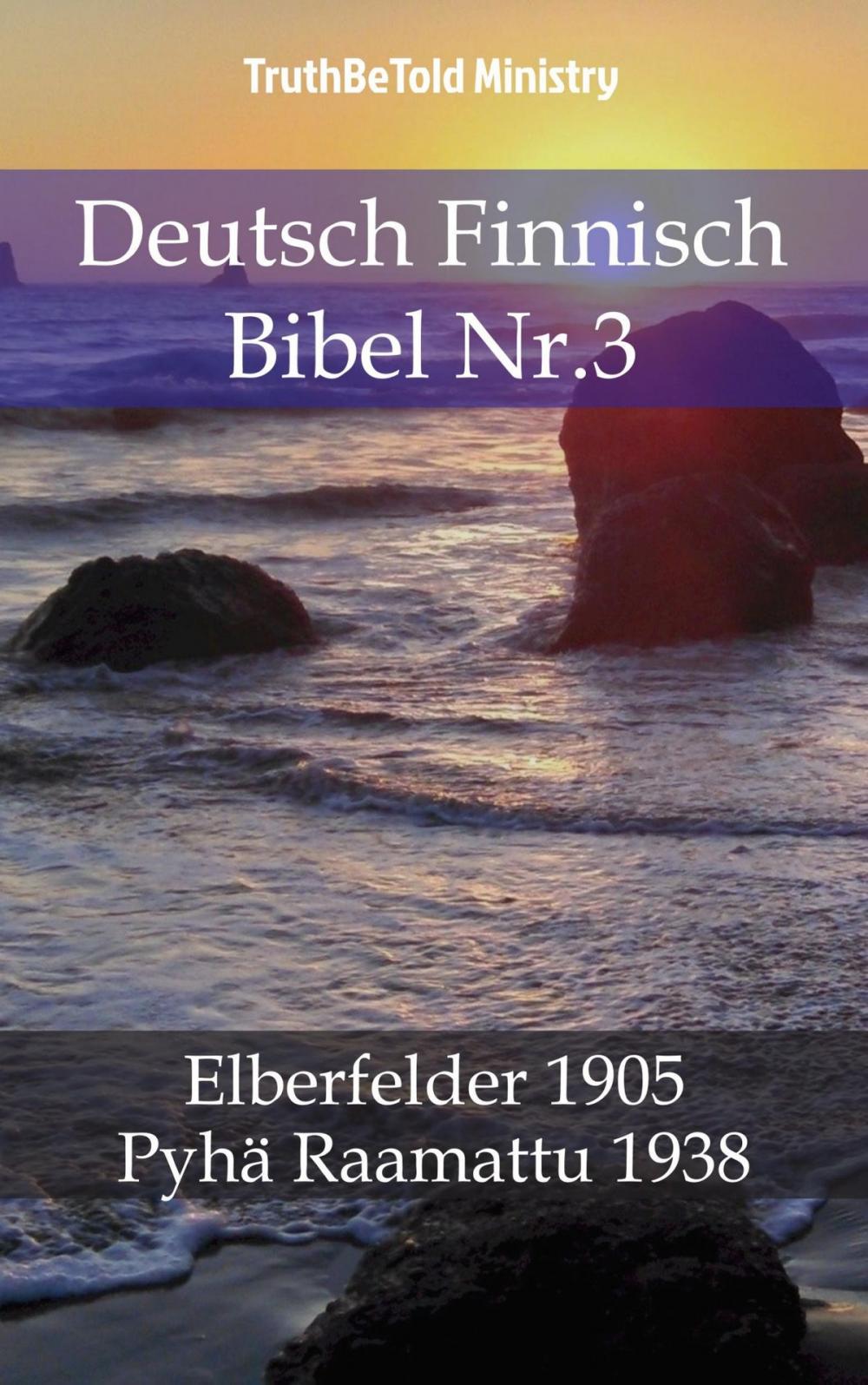 Big bigCover of Deutsch Finnisch Bibel Nr.3