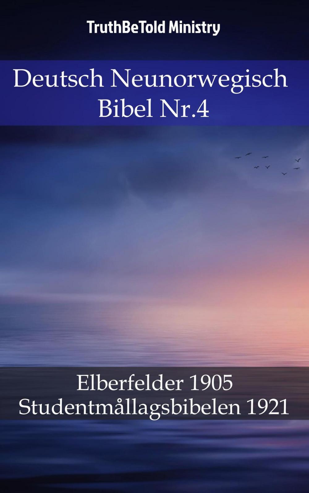 Big bigCover of Deutsch Neunorwegisch Bibel Nr.4