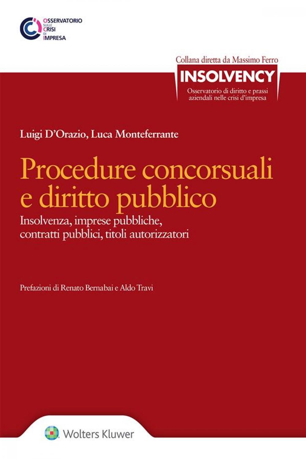 Big bigCover of Procedure concorsuali e diritto pubblico