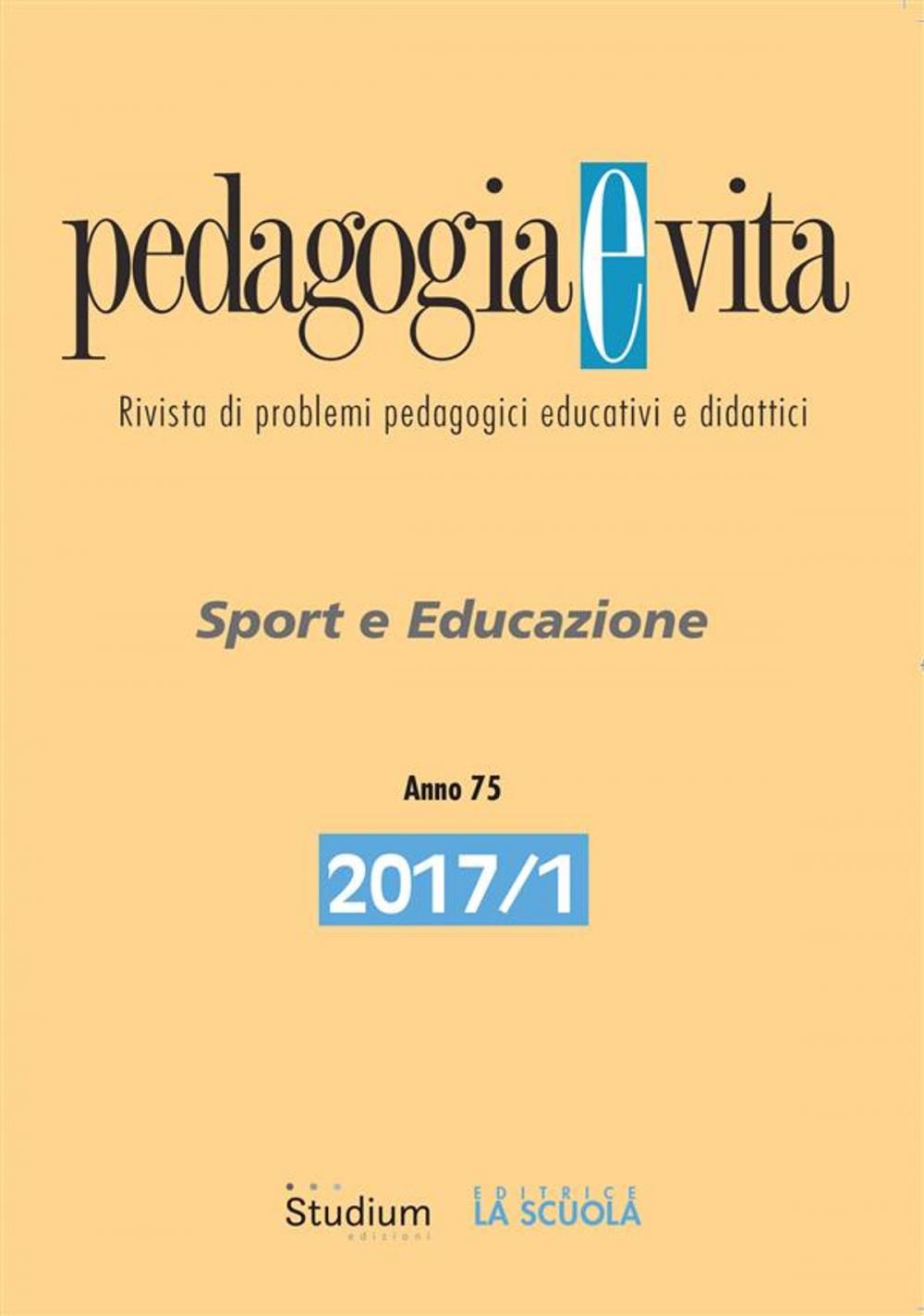 Big bigCover of Pedagogia e Vita