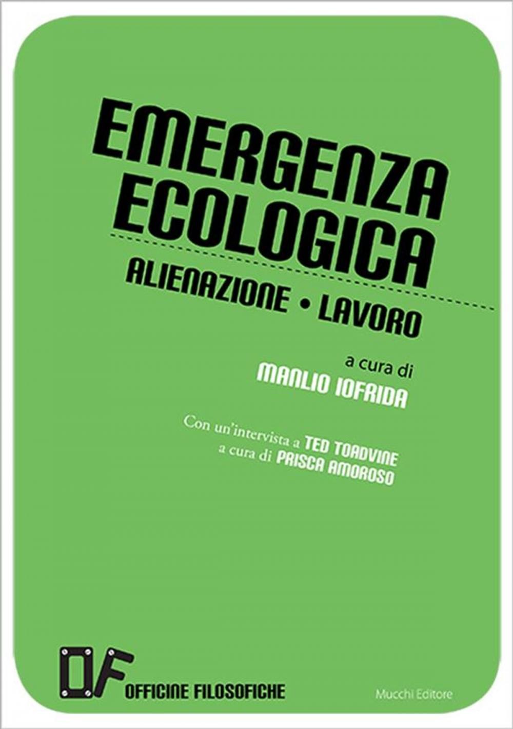 Big bigCover of Emergenza ecologica Alienazione Lavoro