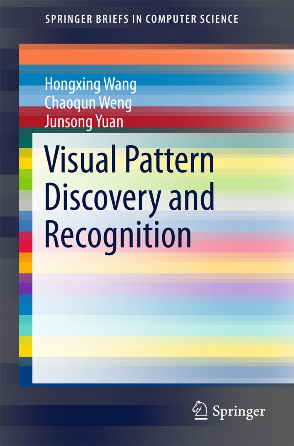 Big bigCover of Visual Pattern Discovery and Recognition