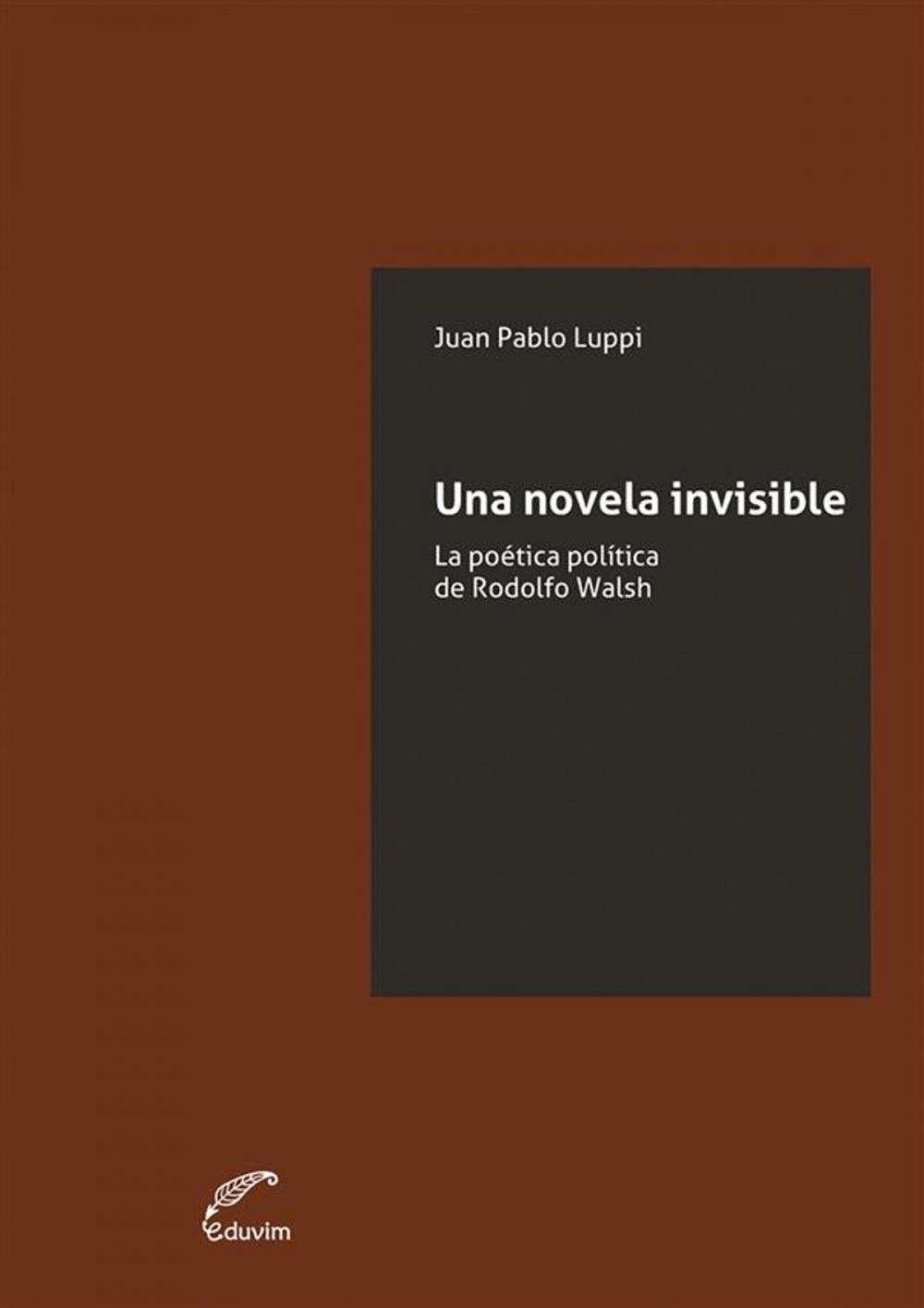 Big bigCover of Una novela invisible