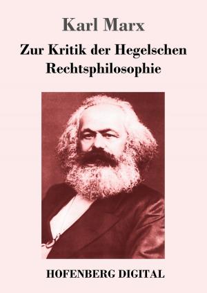 Cover of the book Zur Kritik der Hegelschen Rechtsphilosophie by Richard Wagner