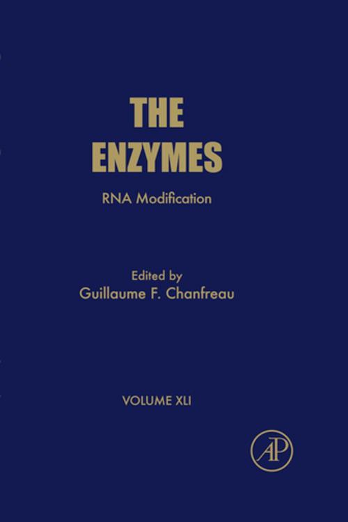 Cover of the book RNA Modification by Fuyuhiko Tamanoi, Guillaume Chanfreau, Elsevier Science