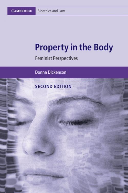 Cover of the book Property in the Body by Donna Dickenson, Cambridge University Press