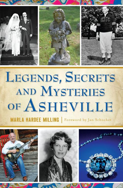 Cover of the book Legends, Secrets and Mysteries of Asheville by Marla Hardee Milling, Arcadia Publishing Inc.