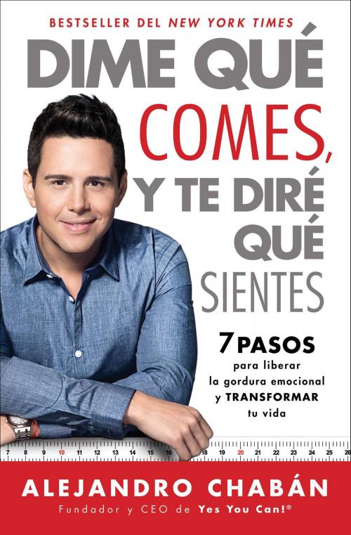 Cover of the book Dime qué comes y te diré qué sientes (Think Skinny, Feel Fit Spanish edition) by Alejandro Chabán, Atria Books