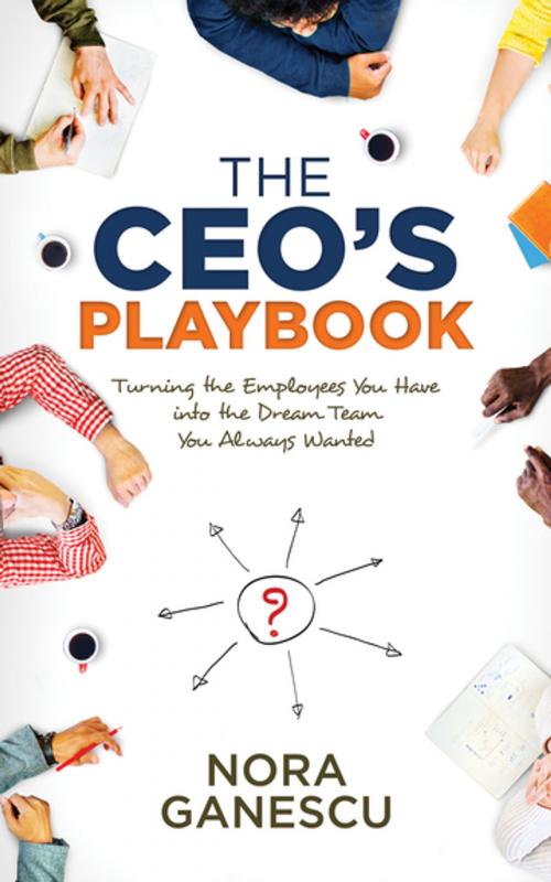 Cover of the book The CEO’s Playbook by Nora Ganescu, Morgan James Publishing