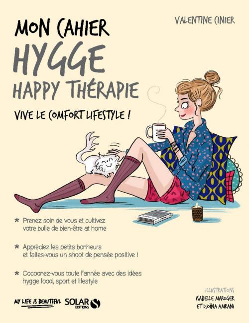 Cover of the book Mon cahier Hygge happy thérapie by Valentine CINIER, edi8