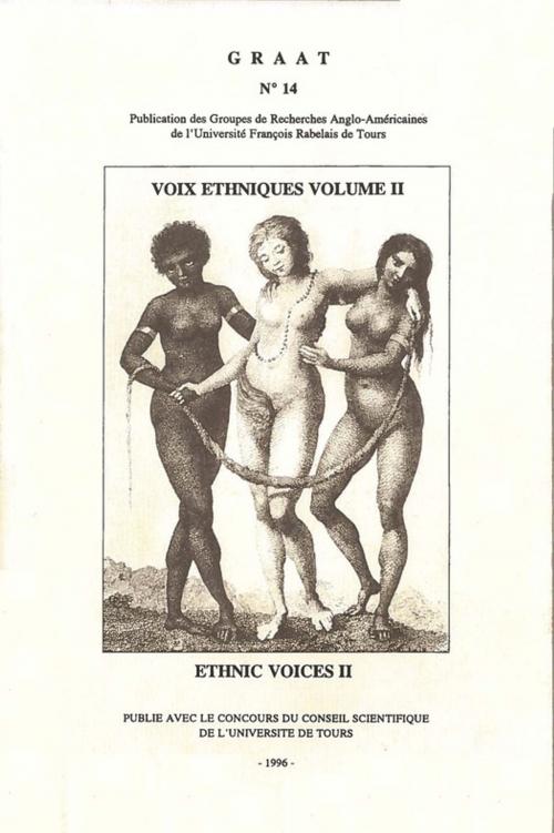 Cover of the book Voix éthniques, ethnic voices. Volume 2 by Collectif, Presses universitaires François-Rabelais