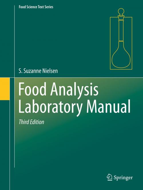 Cover of the book Food Analysis Laboratory Manual by S. Suzanne Nielsen, Springer International Publishing