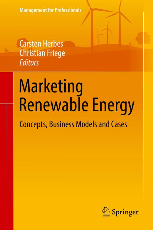 Cover of the book Marketing Renewable Energy by , Springer International Publishing