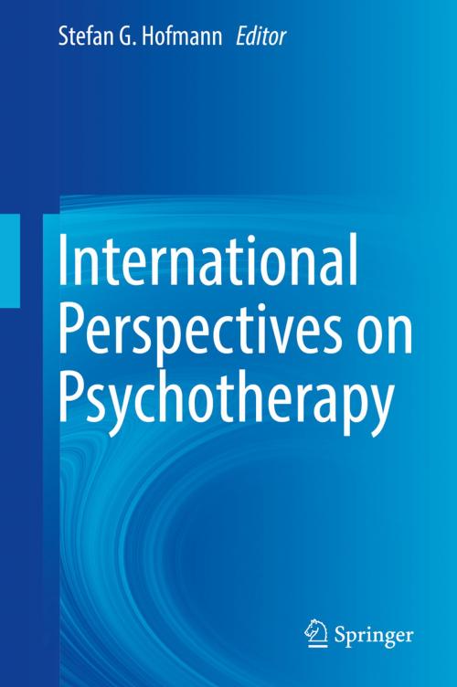 Cover of the book International Perspectives on Psychotherapy by , Springer International Publishing