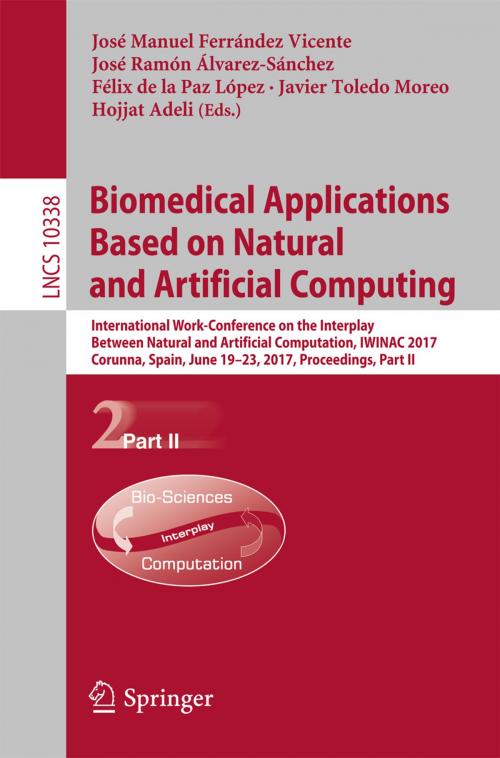 Cover of the book Biomedical Applications Based on Natural and Artificial Computing by , Springer International Publishing
