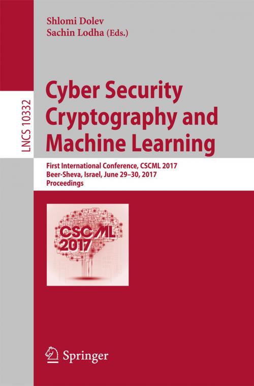 Cover of the book Cyber Security Cryptography and Machine Learning by , Springer International Publishing