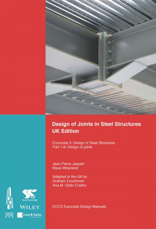 Cover of the book Design of Joints in Steel Structures by ECCS - European Convention for Constructional Steelwork, Wiley