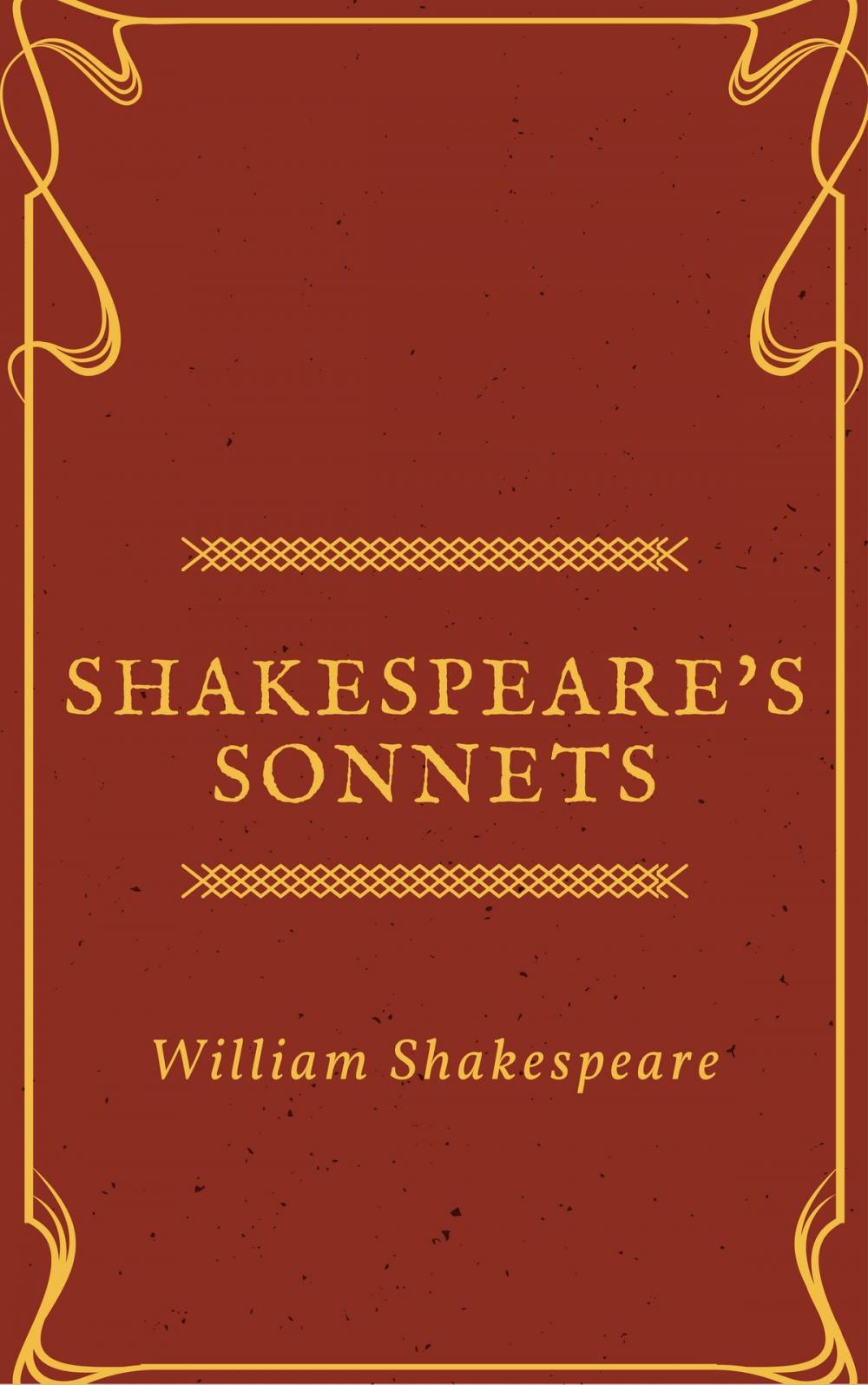 Big bigCover of Shakespeare's Sonnets (Annotated)