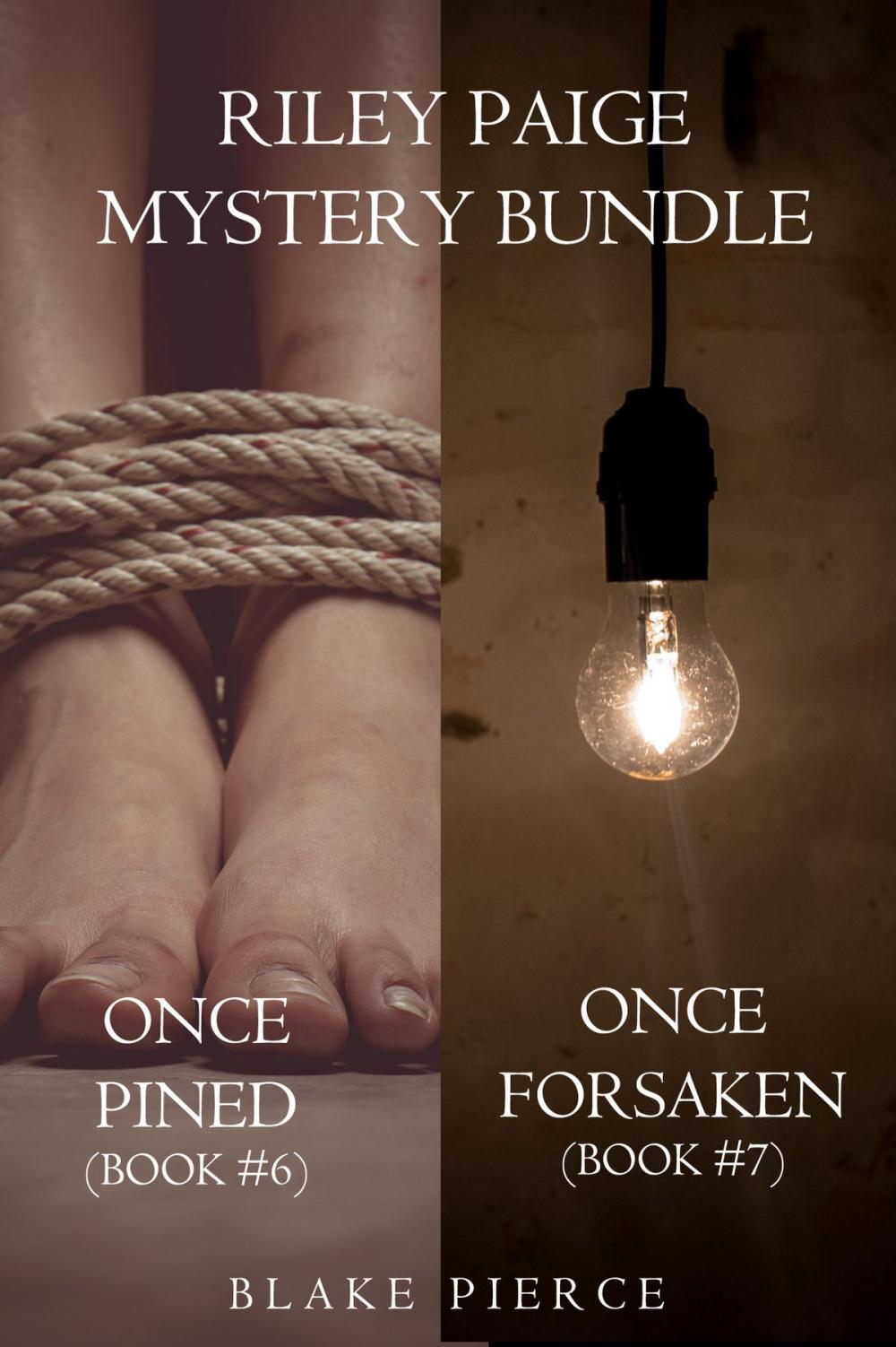 Big bigCover of Riley Paige Mystery Bundle: Once Pined (#6) and Once Forsaken (#7)