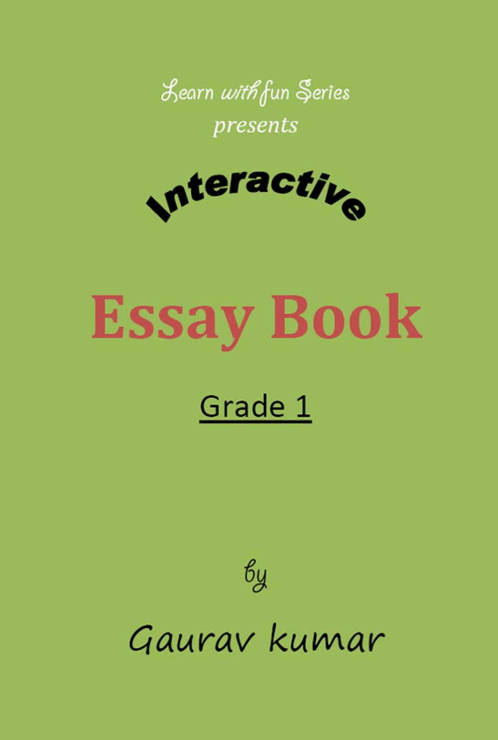 Big bigCover of Interactive Essay Book - Grade 1