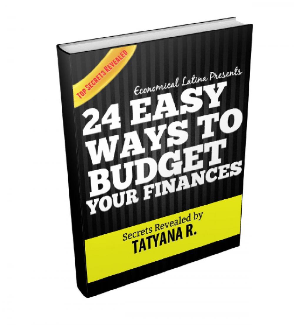 Big bigCover of 24 Easy Ways to Budget Your Finances