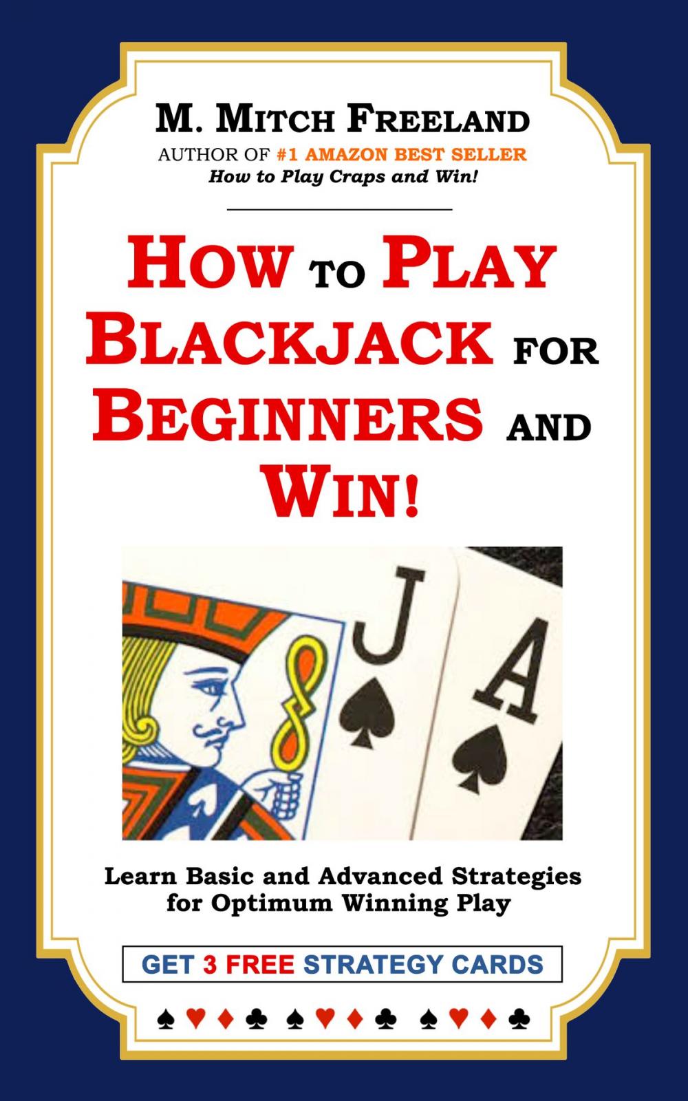 Big bigCover of HOW TO PLAY BLACKJACK FOR BEGINNERS AND WIN!