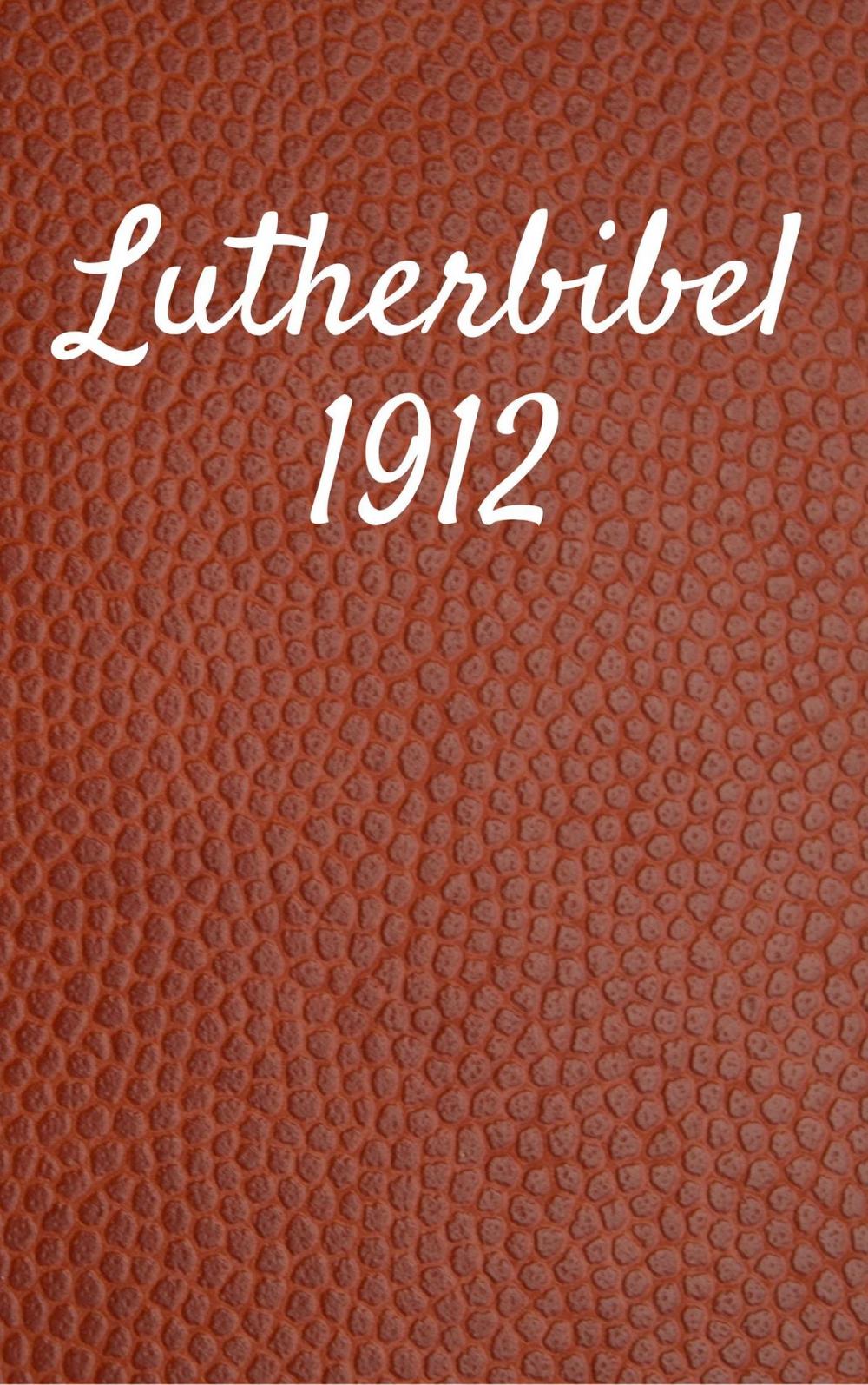 Big bigCover of Lutherbibel 1912