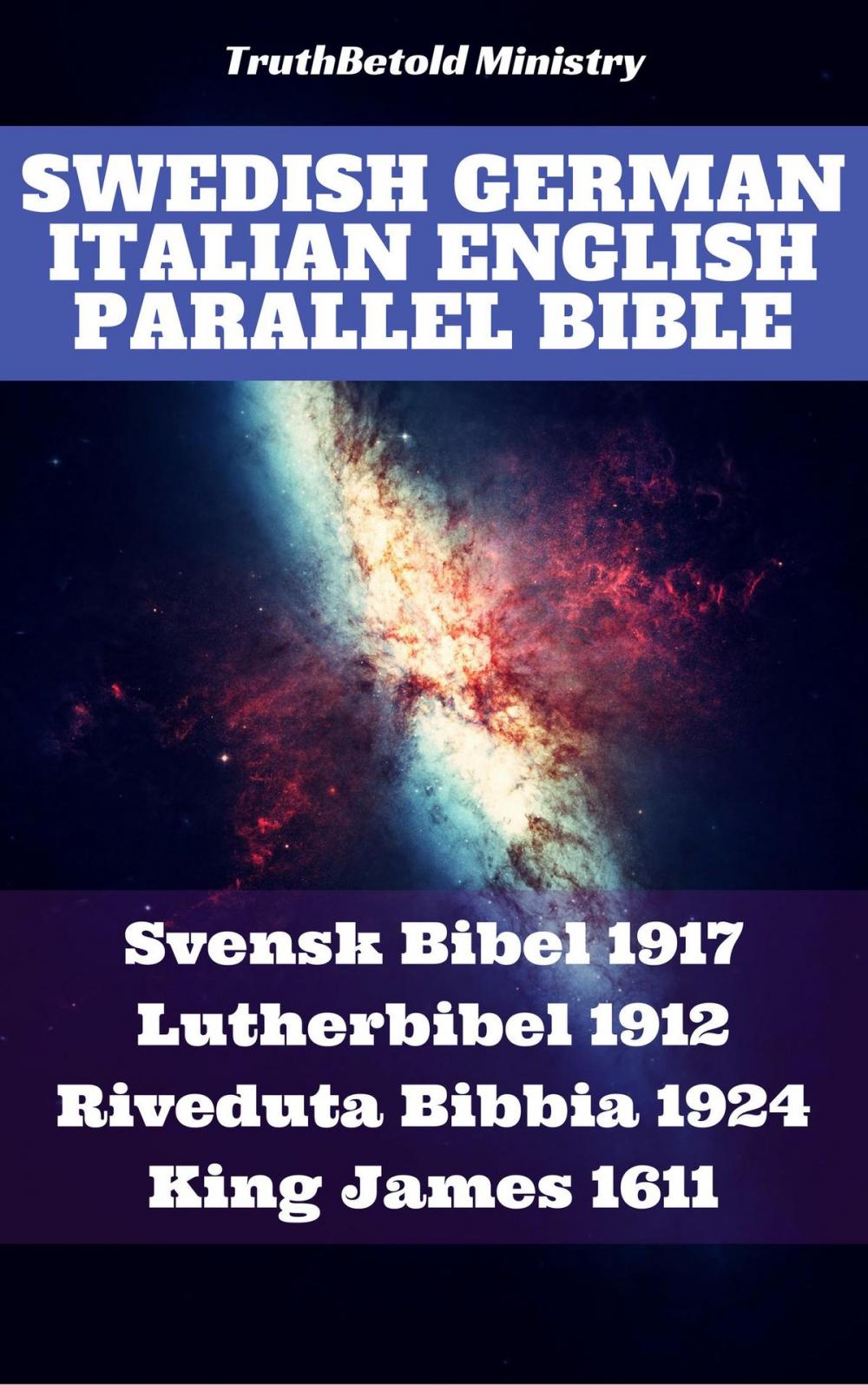 Big bigCover of Swedish German Italian English Parallel Bible